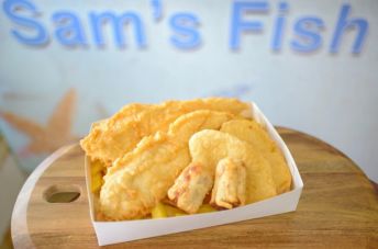 Sams fish and chips